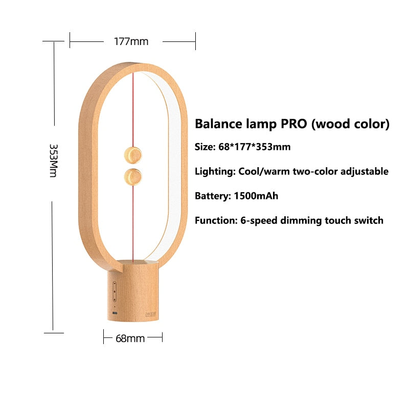 Magnetic Heng Balance Lamp