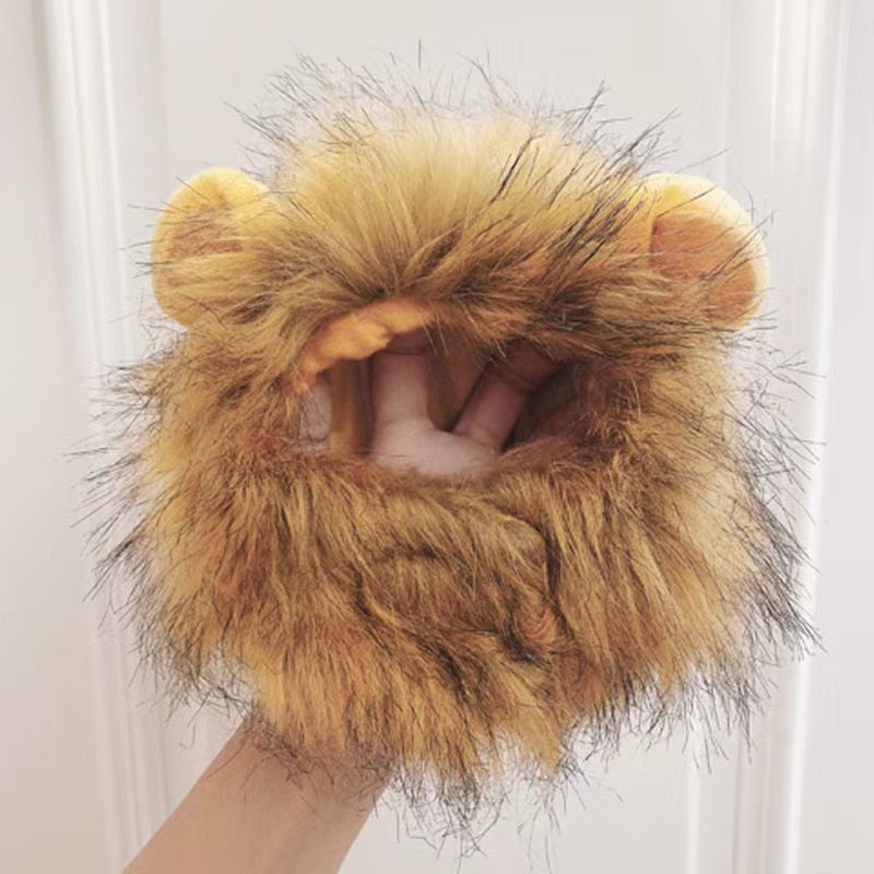 Cute Lion Mane Cat Wig