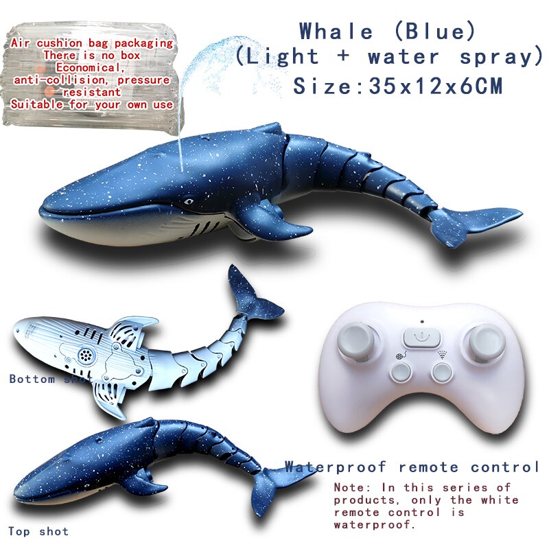 Remote Control Shark Pool Beach Bath Toy for Kids