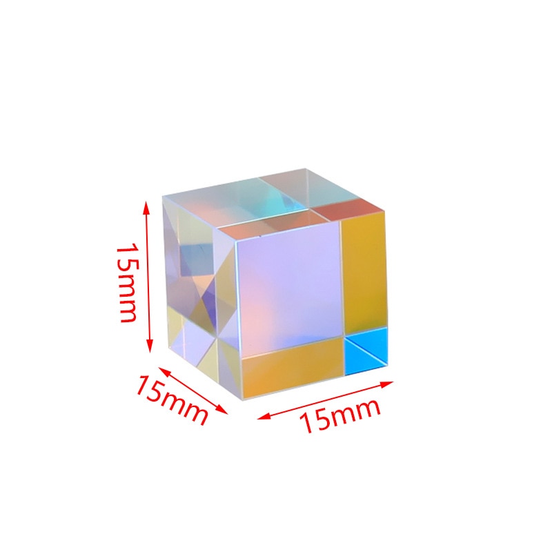 Science Cube Optical Prism Photography Hexahedral Prism