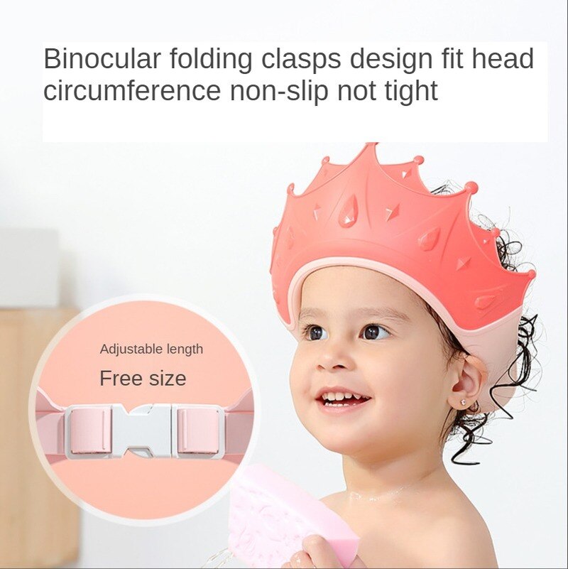 Baby Shower Adjustable Hair Wash Hat