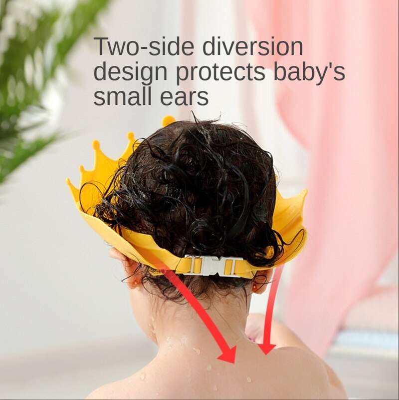 Baby Shower Adjustable Hair Wash Hat