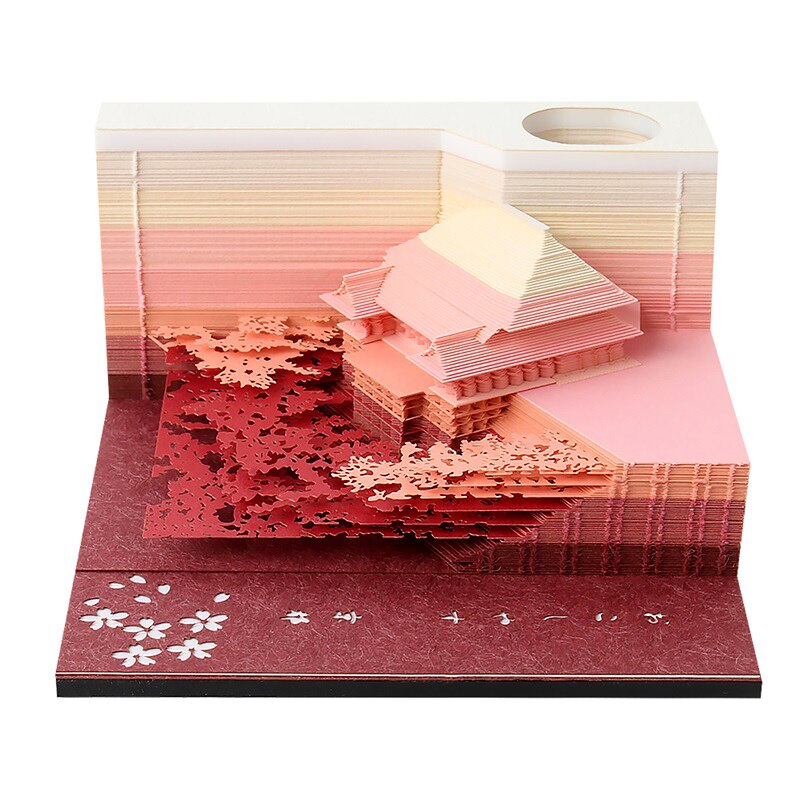 Kiyomizu Temple 3D Note Notebook