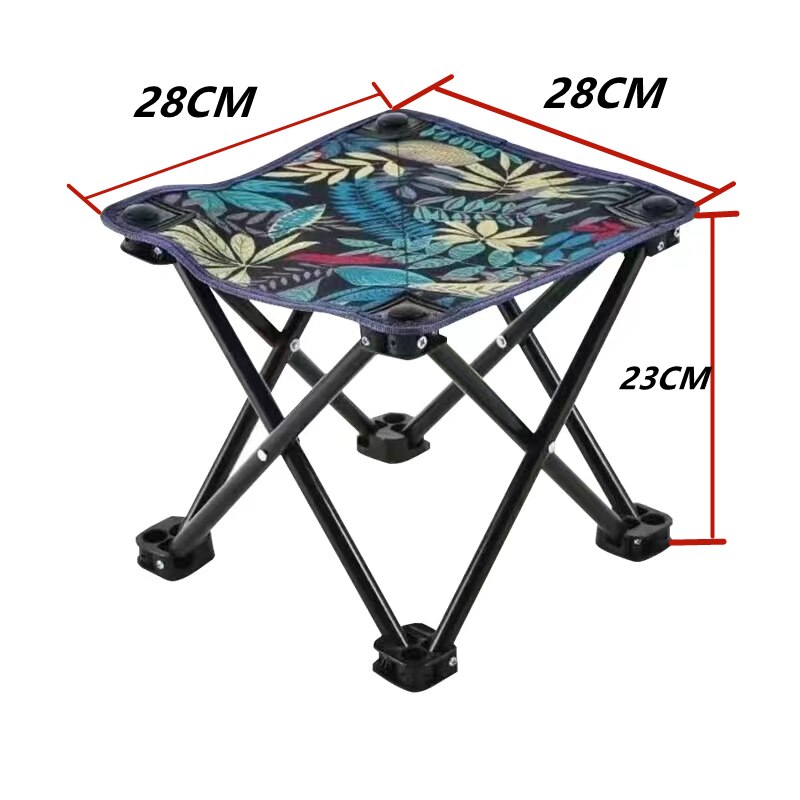 Portable outdoor Folding Camping chair Stool