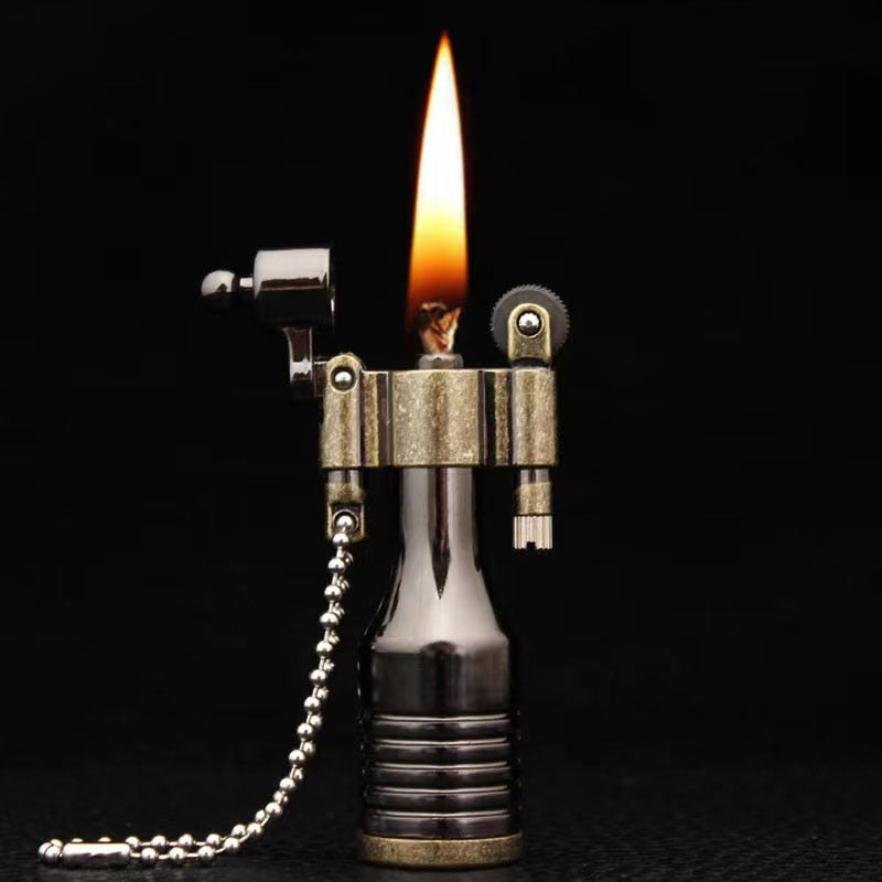 Retro Bullet Grinding Wheel Kerosene Lighter