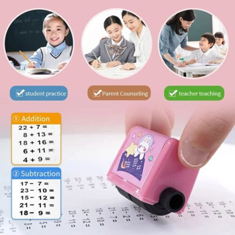 2 in 1 Addition and Subtraction Teaching Stamps