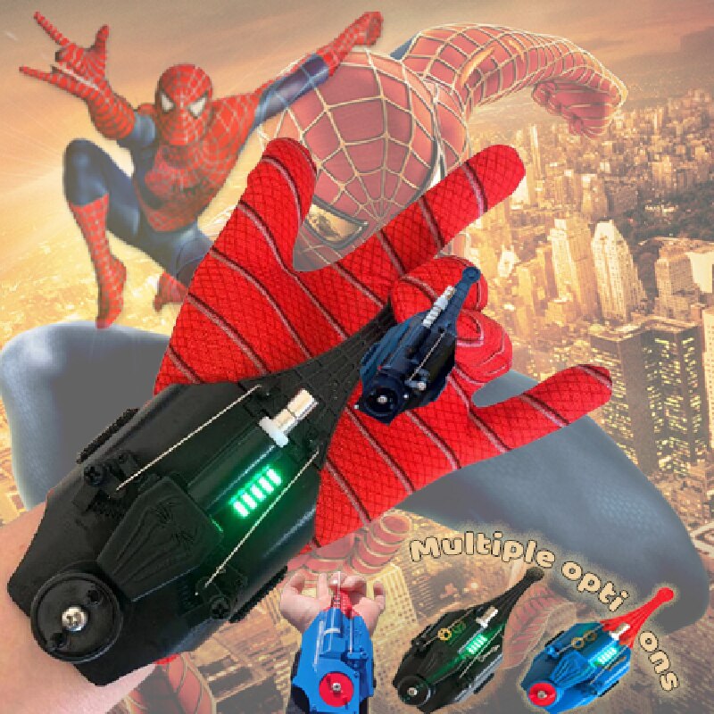 Automatic Spiderman Spider Silk Launcher Rope Device