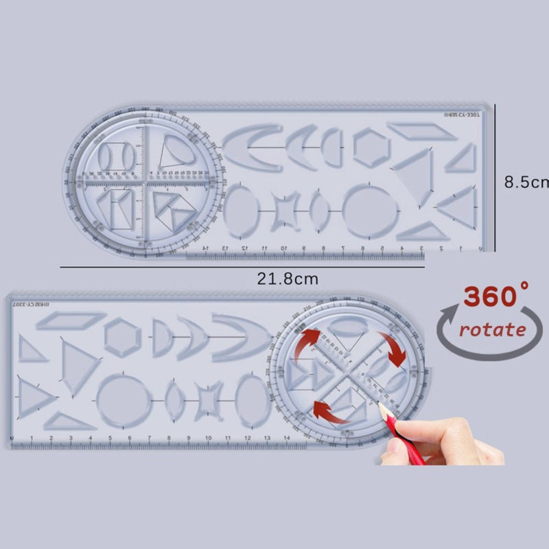 Multifunctional Geometric Ruler