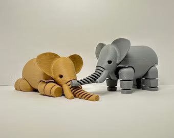 Flexible Elephant Fidget Elephant Toy